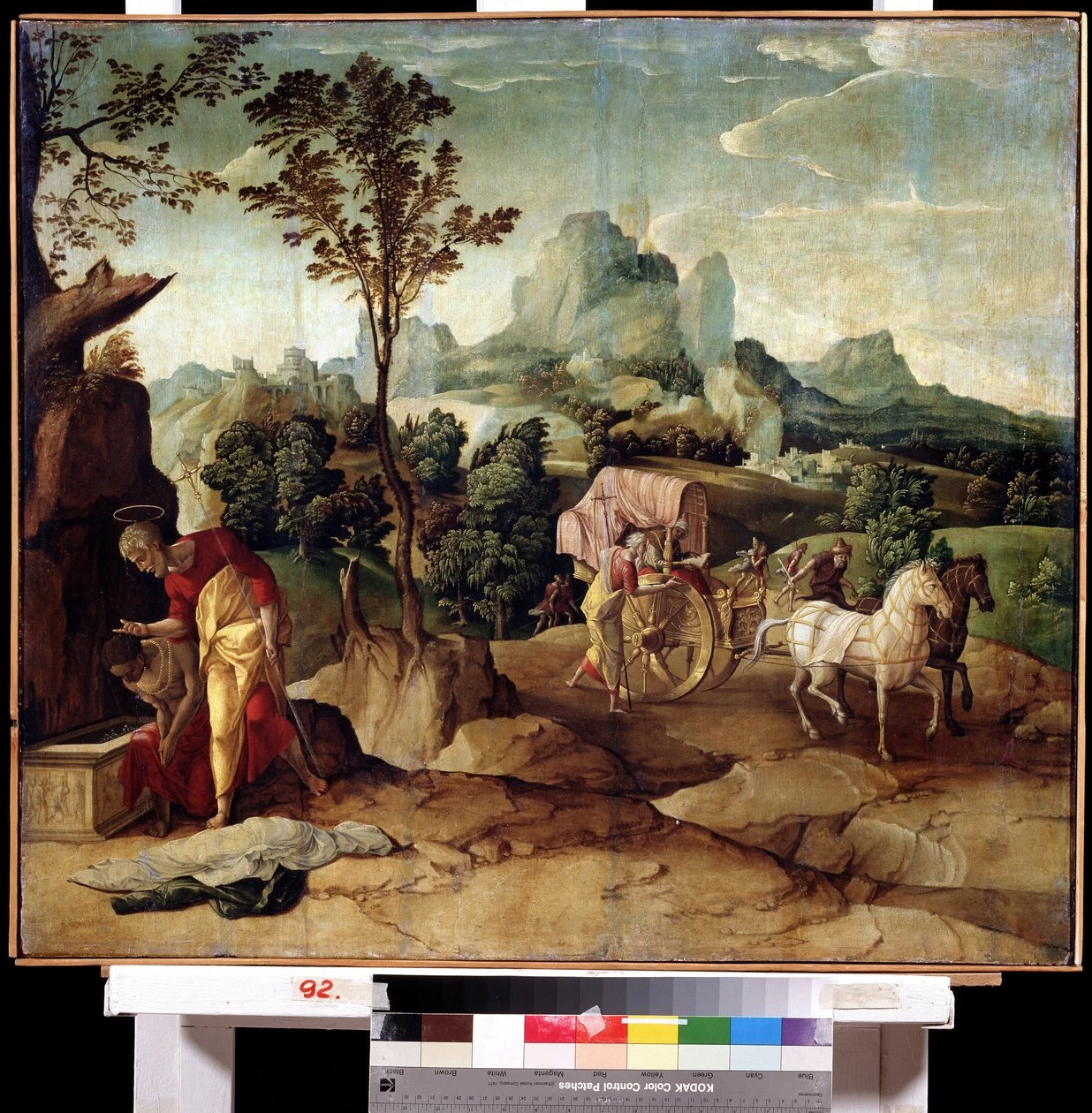 L'apostolo Filippo battezza l'eunuco